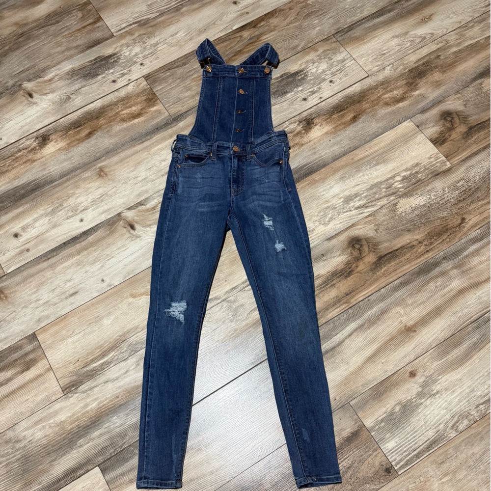 Fashion Nova Dark Blue Skinny Jeans